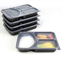 Plastic PP Storage Food Tray Bento Lunch Meal Prep Box take away  food Containers boxes