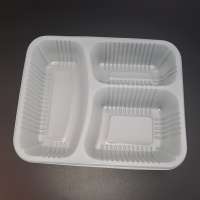 disposable biodegradable meat tray for supermarket food packaging