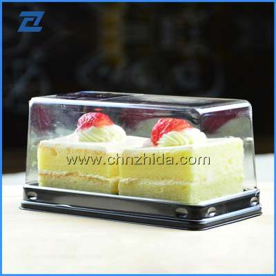 Transparent cookies plastic container, dessert snack boxes,Cookies clear plastic cake packaging box