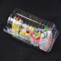 wholesale clear blister PP plastic round cake box bakery packaging